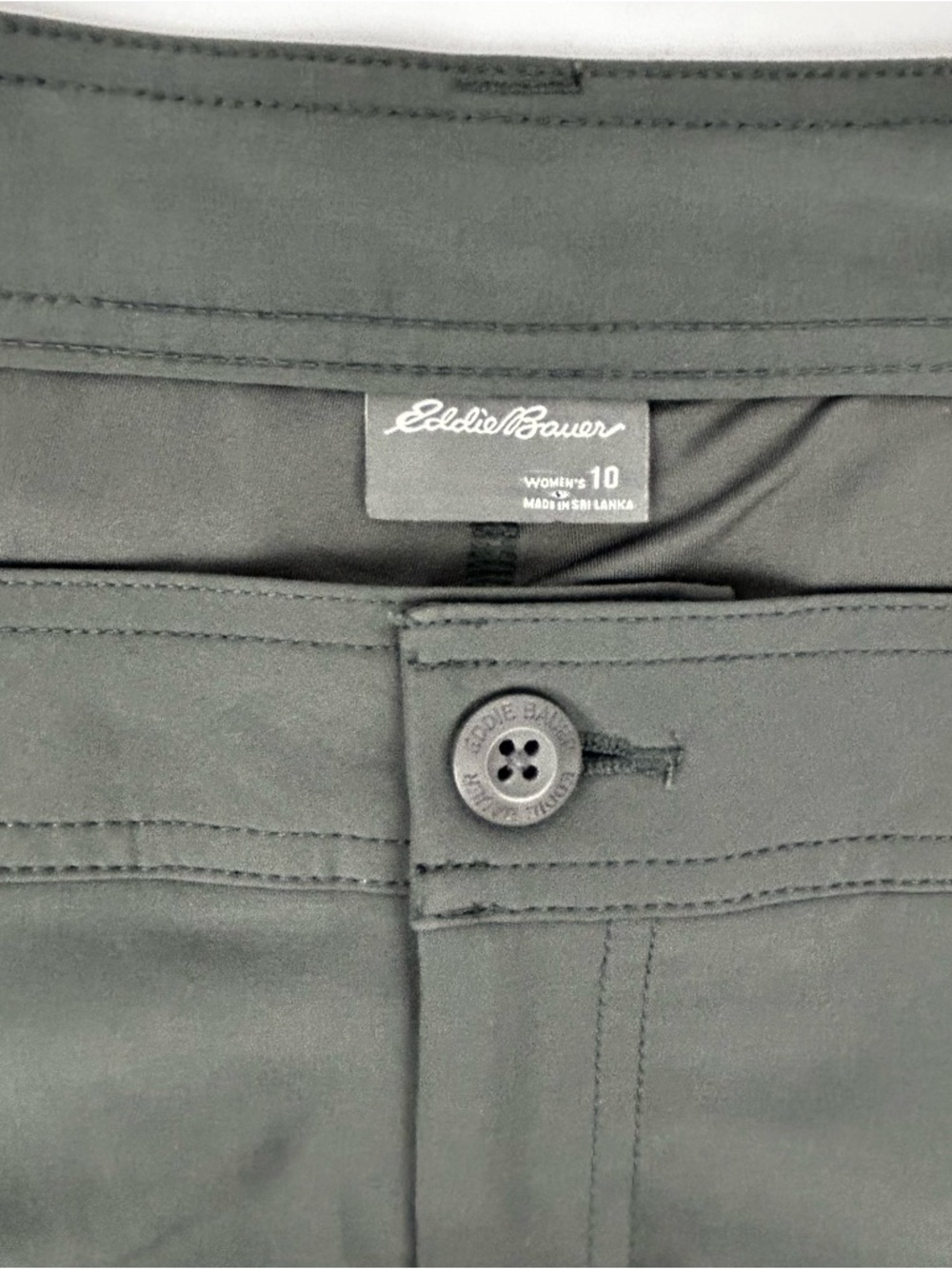 Eddie Bauer Gray Mini Skort Women's Sz 10 Athletic Wear Golf, Tennis, Casual - Picture 4 of 6